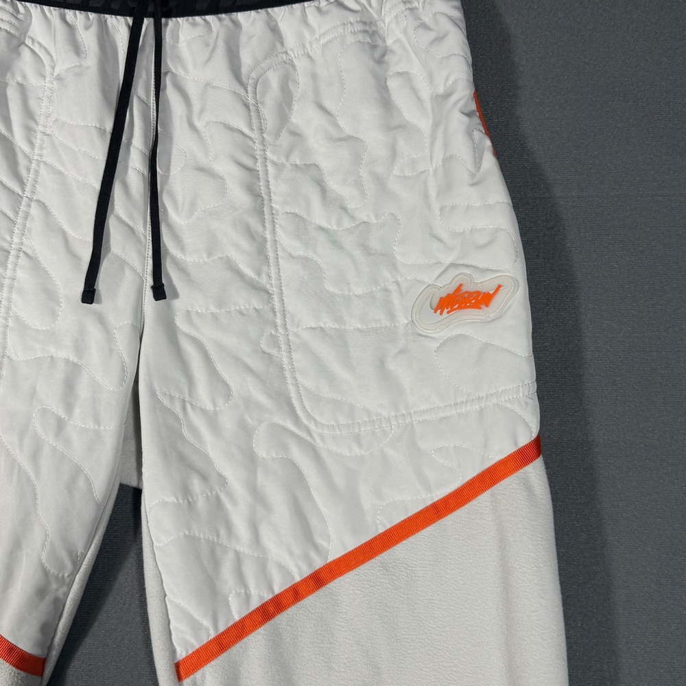 Nike Joggers Mens M White Therma-FIT ADV Quilted Training Pants unique colors - Picture 3 of 12